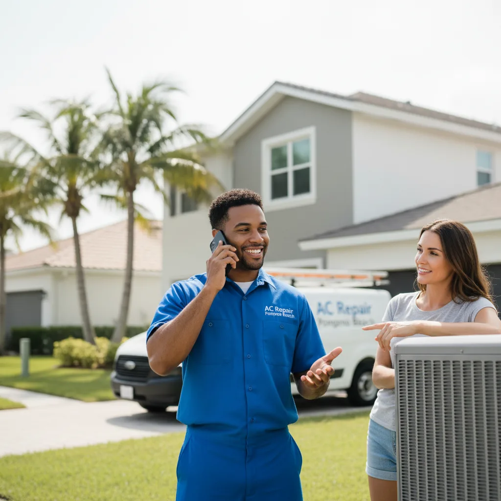 AC Repair Pompano Beach customer support in Gilmer